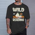 Avid Readers Bookworms Book Lovers Wild About Reading Lovers T-Shirt Gifts for Him