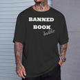 Banned Book Baddie T-Shirt Gifts for Him