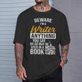Beware You Say Used In A Book Author Writer T-Shirt Gifts for Him Beware You Say Used In A Book Author Writer T-Shirt Gifts for Him