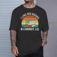 I Like Big Books & Cannot Lie Reading Bookworm Reader T-Shirt Gifts for Him I Like Big Books & Cannot Lie Reading Bookworm Reader T-Shirt Gifts for Him
