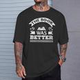 The Book Was Better Reading For Book Lovers T-Shirt Gifts for Him