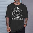 Book Club Reading Love To Read Books Moon Phase Cute T-Shirt Gifts for Him Book Club Reading Love To Read Books Moon Phase Cute T-Shirt Gifts for Him