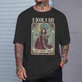 A Book a Day Keeps Reality Away Fairy Reading Tarot Card T-Shirt Gifts for Him A Book a Day Keeps Reality Away Fairy Reading Tarot Card T-Shirt Gifts for Him