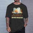 Book Dragon Librarian Book Lovers T-Shirt Gifts for Him Book Dragon Librarian Book Lovers T-Shirt Gifts for Him
