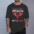 I Am A Book Dragon Not A Worm T-Shirt Gifts for Him I Am A Book Dragon Not A Worm T-Shirt Gifts for Him