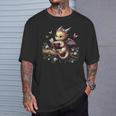 Book Dragon T-Shirt Gifts for Him