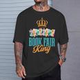 Book Fair King T-Shirt Gifts for Him
