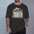 Book Flower Marriage Family Therapist Counseling Therapy T-Shirt Gifts for Him Book Flower Marriage Family Therapist Counseling Therapy T-Shirt Gifts for Him