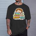 Book Hog Lover Hedgehog Owner Erinaceinae Bookworm Pun Joke T-Shirt Gifts for Him Book Hog Lover Hedgehog Owner Erinaceinae Bookworm Pun Joke T-Shirt Gifts for Him