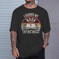 Book Lover I Closed My Book To Be Here Retro Graphic T-Shirt Gifts for Him Book Lover I Closed My Book To Be Here Retro Graphic T-Shirt Gifts for Him