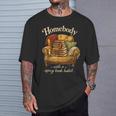 Book Lover Homebody With A Spicy Book Habit T-Shirt Gifts for Him