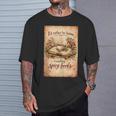 Book Lover Id Rather Be Home Reading Spicy Books T-Shirt Gifts for Him