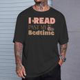 Book Lover I Read Past My Bedtime Bookworm Reader Librarian T-Shirt Gifts for Him Book Lover I Read Past My Bedtime Bookworm Reader Librarian T-Shirt Gifts for Him