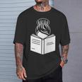Book Lover Book Reader Reading Graphic T-Shirt Gifts for Him Book Lover Book Reader Reading Graphic T-Shirt Gifts for Him