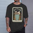 Book Lover Reading Trash Readers Book Club Tarot Card T-Shirt Gifts for Him Book Lover Reading Trash Readers Book Club Tarot Card T-Shirt Gifts for Him