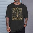 Book Lovers The Thirteen From Now Until Darkness Claims Us T-Shirt Gifts for Him Book Lovers The Thirteen From Now Until Darkness Claims Us T-Shirt Gifts for Him