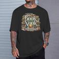 Book Nook Enthusiast Cozy Library Reader Collector T-Shirt Gifts for Him