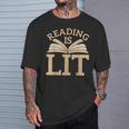Book Novel Abendteuer Story Reading T-Shirt Gifts for Him