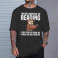 Book Reader Art For Men Women Bookish Book Nerd Lover T-Shirt Gifts for Him