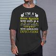 Im a Book Reader Fantasy World Funniest Design T-Shirt Gifts for Him Im a Book Reader Fantasy World Funniest Design T-Shirt Gifts for Him