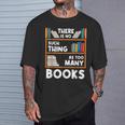 Book Reader Reading Lover Librarian Bookshelf T-Shirt Gifts for Him Book Reader Reading Lover Librarian Bookshelf T-Shirt Gifts for Him