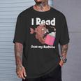 Book Reading Anglerfish I Read Past My Bed Time Librarian T-Shirt Gifts for Him Book Reading Anglerfish I Read Past My Bed Time Librarian T-Shirt Gifts for Him