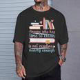 Book Reading Anyone Has Time To Clean Not Reading Enough T-Shirt Gifts for Him Book Reading Anyone Has Time To Clean Not Reading Enough T-Shirt Gifts for Him