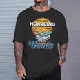 Book Reading Its Not Hoarding If Its Books Hoarding T-Shirt Gifts for Him Book Reading Its Not Hoarding If Its Books Hoarding T-Shirt Gifts for Him