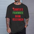 Book Restorer Pajama Christmas T-Shirt Gifts for Him Book Restorer Pajama Christmas T-Shirt Gifts for Him