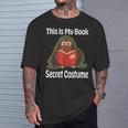 This Is My Book Secret Costume Pigeon Bird Kids Reading T-Shirt Gifts for Him This Is My Book Secret Costume Pigeon Bird Kids Reading T-Shirt Gifts for Him
