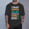Book Stuff Book Lovers Comic Book T-Shirt Gifts for Him
