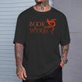 Book Wyrm Reader Book Lover Bookworm Dragon Literary Bookish T-Shirt Gifts for Him Book Wyrm Reader Book Lover Bookworm Dragon Literary Bookish T-Shirt Gifts for Him