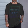 Bookbinding Is Art Books Aesthetic Hobby T-Shirt Gifts for Him
