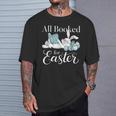 All Booked For Easter Librarian Core Book Reader Author T-Shirt Gifts for Him