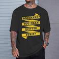 Bookmark You Mean Quitter Strip Literary Book Reading T-Shirt Gifts for Him