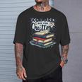 Bookmarks Are For Quitters Reading Quote Book Lover T-Shirt Gifts for Him Bookmarks Are For Quitters Reading Quote Book Lover T-Shirt Gifts for Him