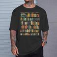 Books Graphic Art Art Books T-Shirt Gifts for Him