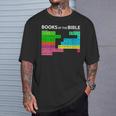 Books Of Bible Periodic Table Seminary Pastor Appreciation T-Shirt Gifts for Him