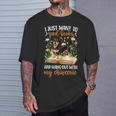 Books And My Chiweenie Owner Chiweenie Lover T-Shirt Gifts for Him