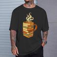 Books Coffee Mug Reading Lover Literary Bibliophile T-Shirt Gifts for Him