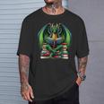 Books Dragon Reading Book T-Shirt Gifts for Him Books Dragon Reading Book T-Shirt Gifts for Him