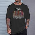 Books Help Introverts Avoid Conversation T-Shirt Gifts for Him Books Help Introverts Avoid Conversation T-Shirt Gifts for Him