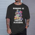 Books Reading Is Fun Turtely Awesome Sea Turtle Reading Book T-Shirt Gifts for Him Books Reading Is Fun Turtely Awesome Sea Turtle Reading Book T-Shirt Gifts for Him