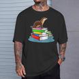 Books Sea Otter Teacher T-Shirt Gifts for Him Books Sea Otter Teacher T-Shirt Gifts for Him