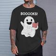 Books Spirit Books Spirit Books Ghost T-Shirt Gifts for Him
