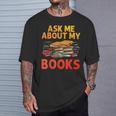 Bookworm Art For Men Women Book Reading Lover Bookish T-Shirt Gifts for Him Bookworm Art For Men Women Book Reading Lover Bookish T-Shirt Gifts for Him