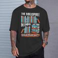 Bookworm For a Bibliophile Book Nerd T-Shirt Gifts for Him