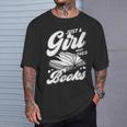 Bookworm Book Reading Just A Girl Who Loves To Read Books T-Shirt Gifts for Him Bookworm Book Reading Just A Girl Who Loves To Read Books T-Shirt Gifts for Him