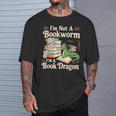 Bookworm I'm A Book Dragon Fantasy Reader Lover Bookish T-Shirt Gifts for Him Bookworm I'm A Book Dragon Fantasy Reader Lover Bookish T-Shirt Gifts for Him