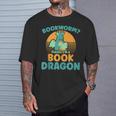 Bookworm Kids Dragon Lover Book Reader Fun T-Shirt Gifts for Him